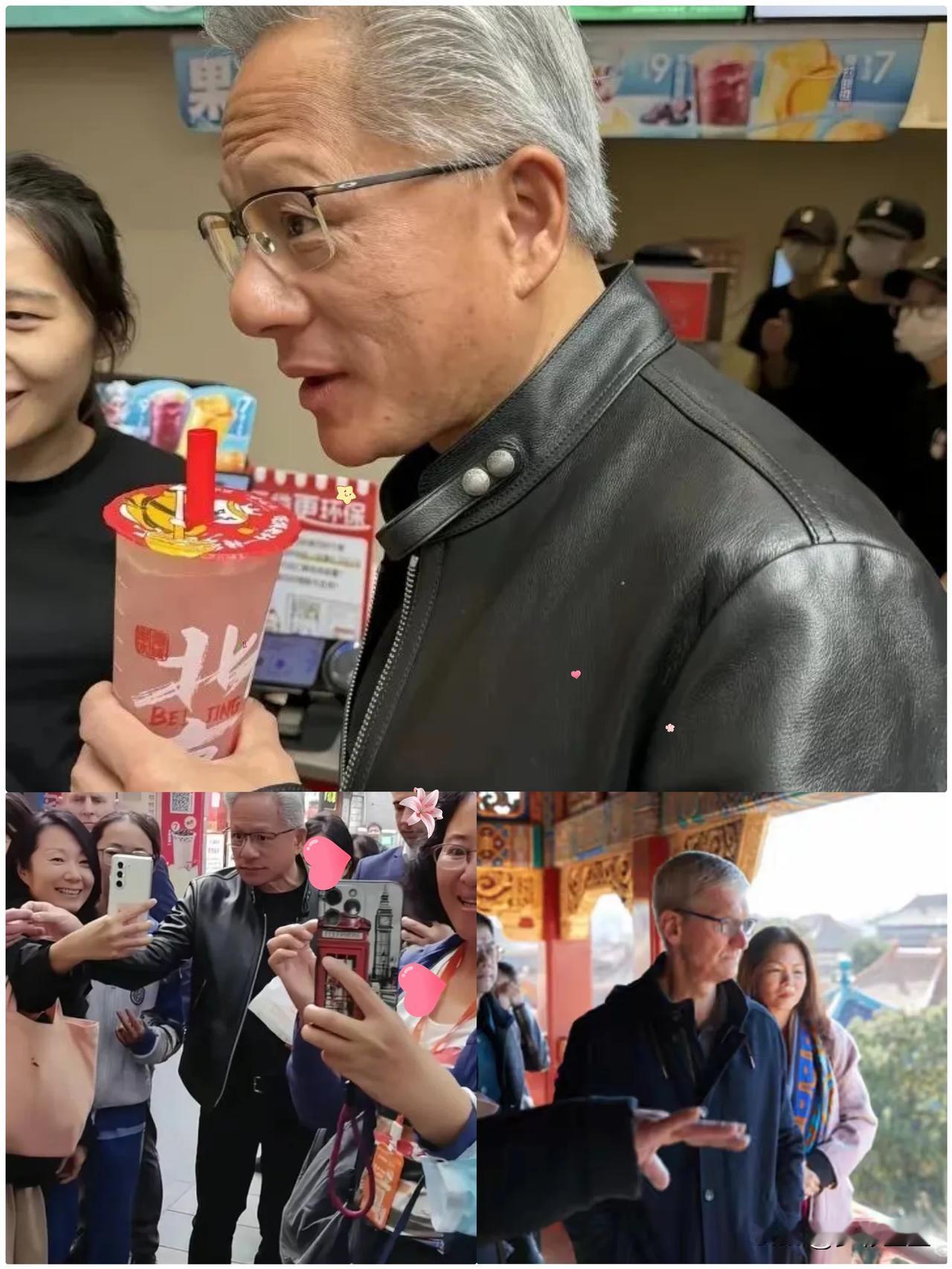 正式活动结束后，自由活动时间，访华大佬们在北京都各自玩什么去了呢？原来大佬们纷
