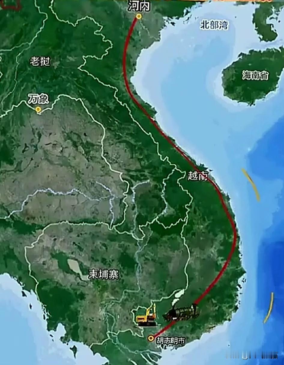 越南高铁这事一开始就是想吃定咱们，拉着西门子做了个局，现在反而没法收场了。这