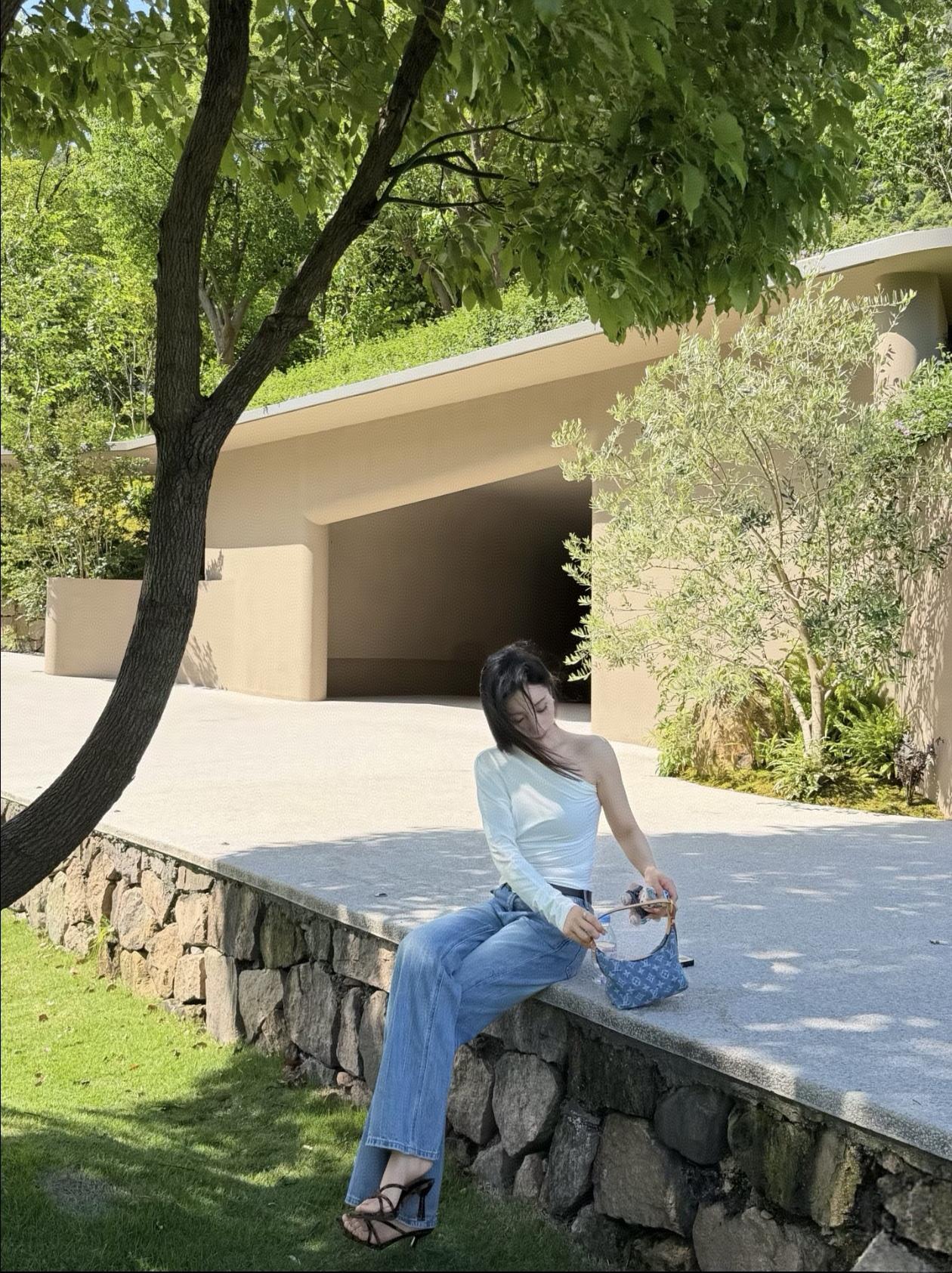 阳光洒落，悠闲时光