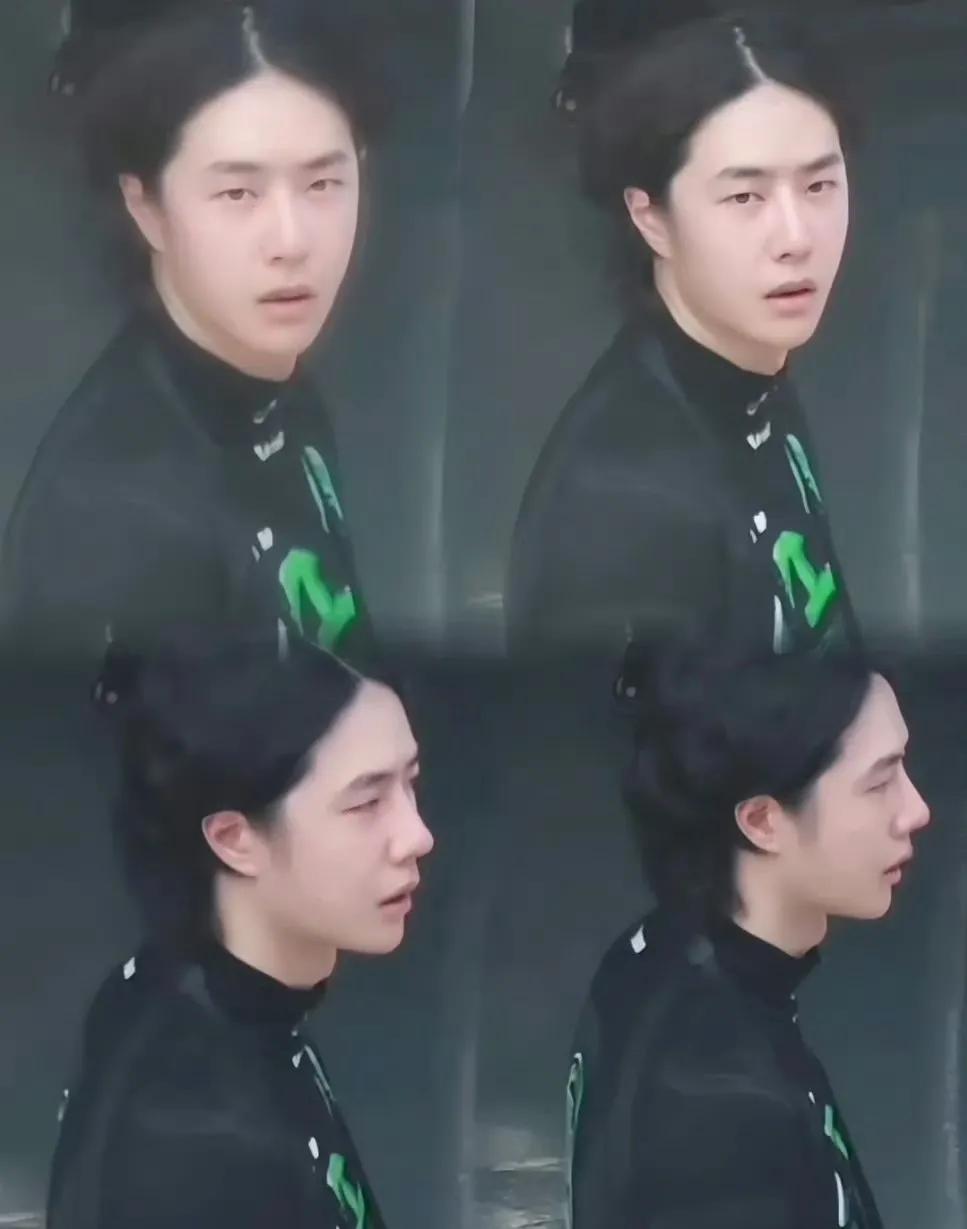 男生还是少留这种发型吧[捂脸哭]连王一博都hold不住，直接变老了十岁，王一博这种