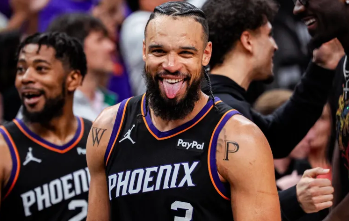 NBA季后赛首轮G1，太阳以84-119惨败给雷霆。马克-戴格诺特谈及狄龙-布