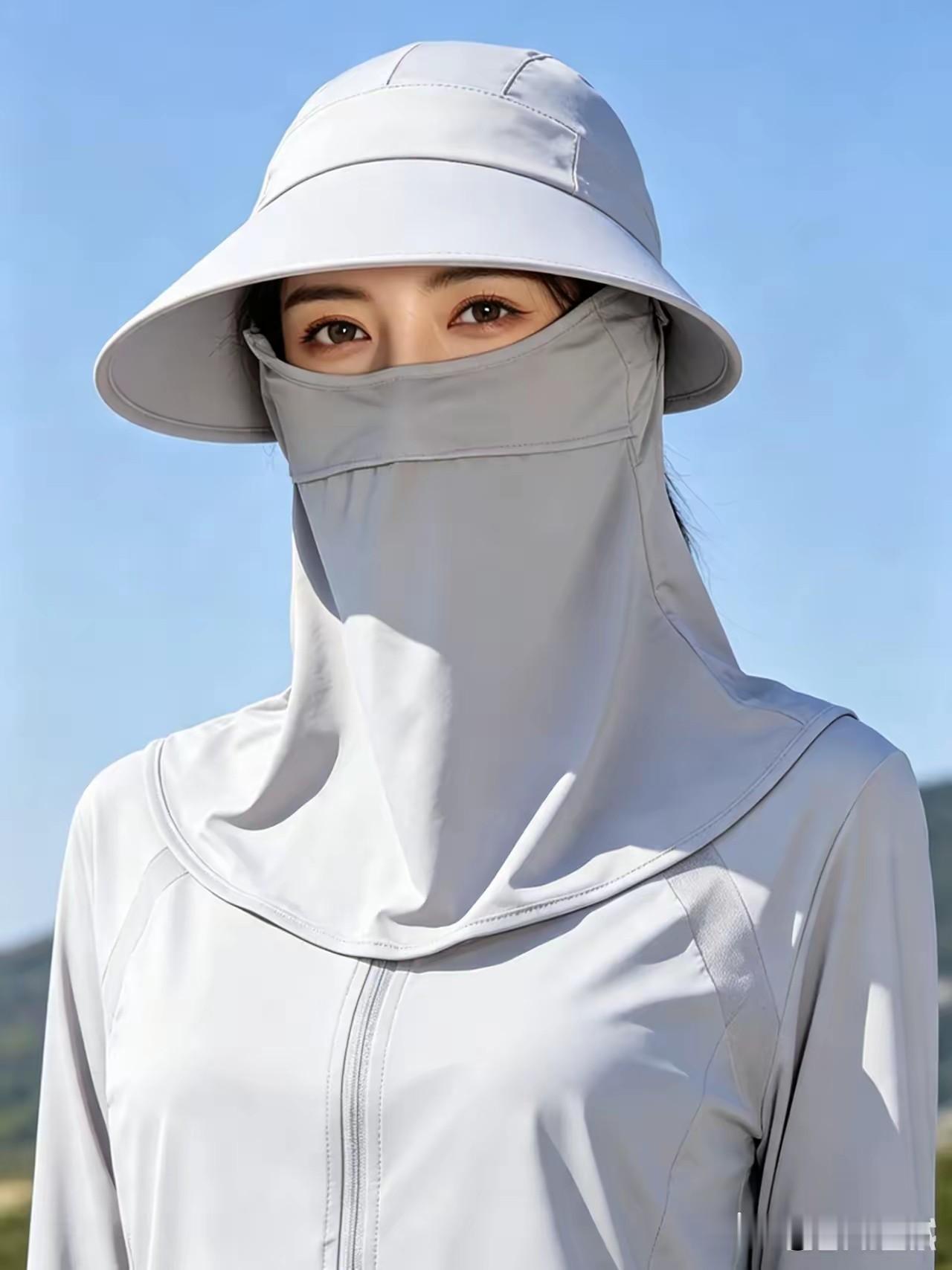 发现了没女人夏天每一个女人把自己裹得特别严实。男人没有一个男人进行防晒措