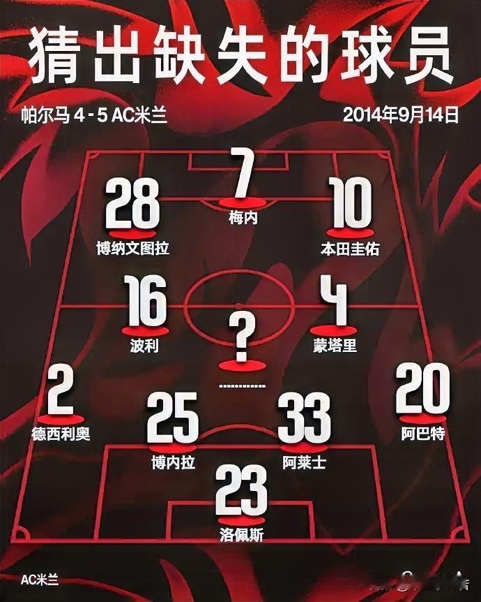 大家还记得当年我们大比分五比四战胜帕尔马的比赛吗。那场比赛双方打的十分过瘾，一共