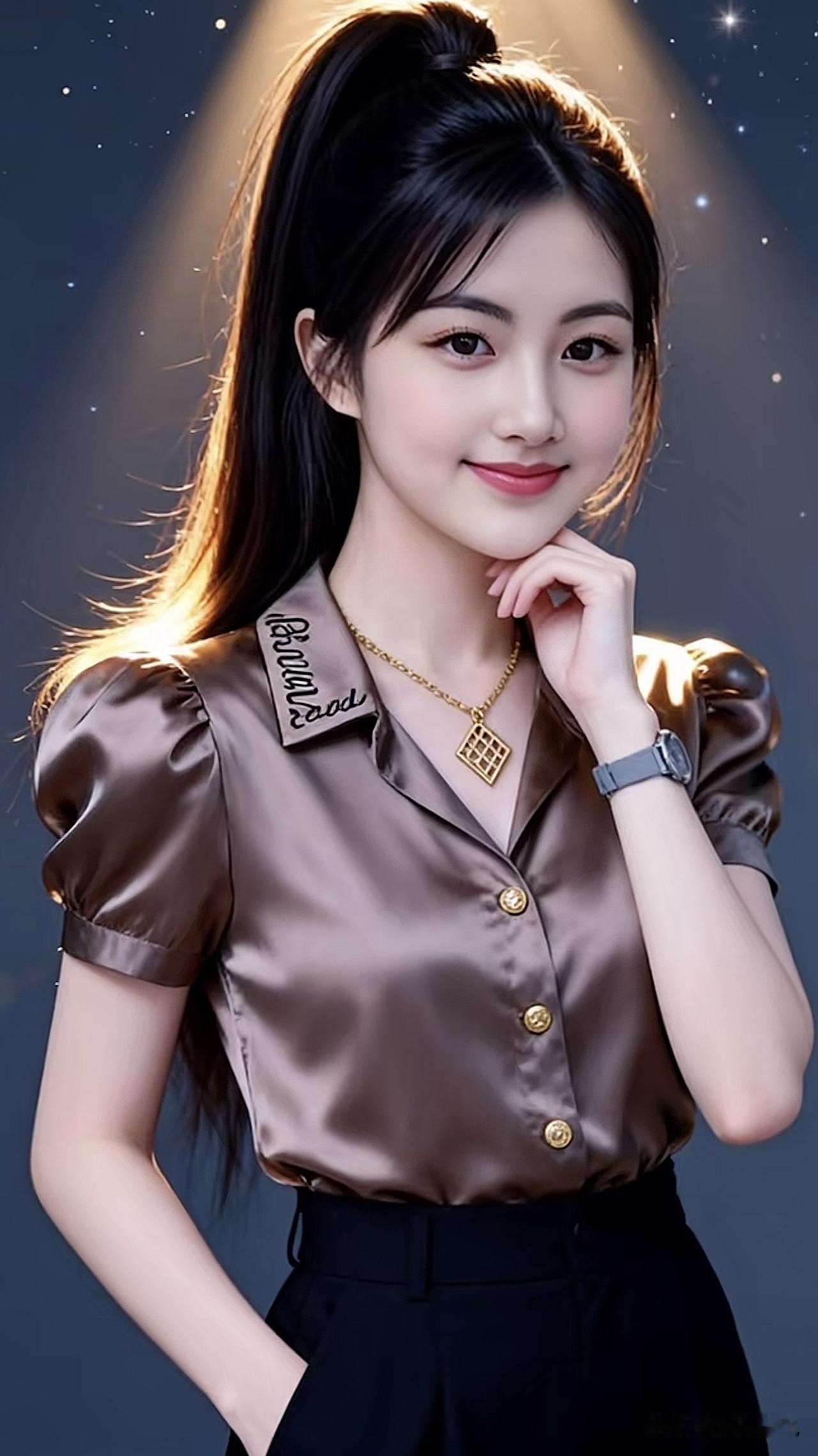 优雅少女风，甜美笑容，时尚穿搭，闪耀星芒！🌟✨纯真少女风穿搭气质少女感穿搭