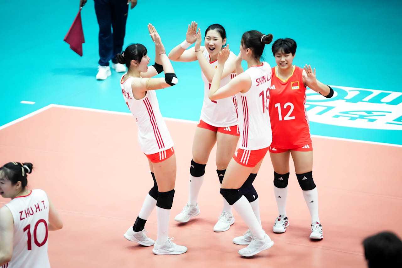 2025年世界u21女排锦标赛U21女排世青赛：中国🇨🇳队耗时一小时3-0