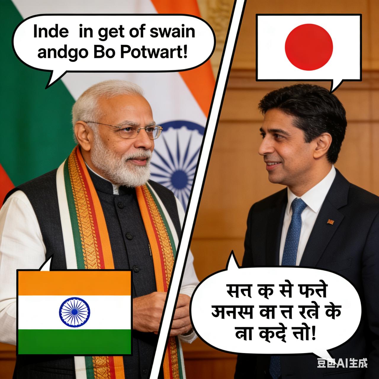 这事儿真是让人大开眼界，中日关系确实有点紧，但这跟印度有啥关系？有个印度网友非要