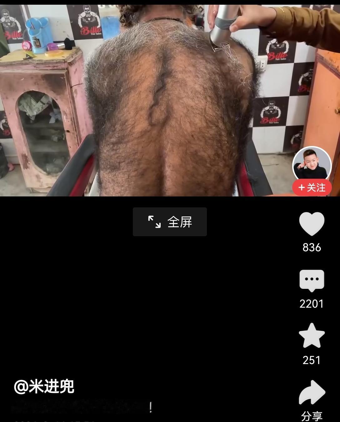 【你能接受浑身体毛的外国人吗？很难！】有些外国人的体毛看起来确实很夸张，有的浑身
