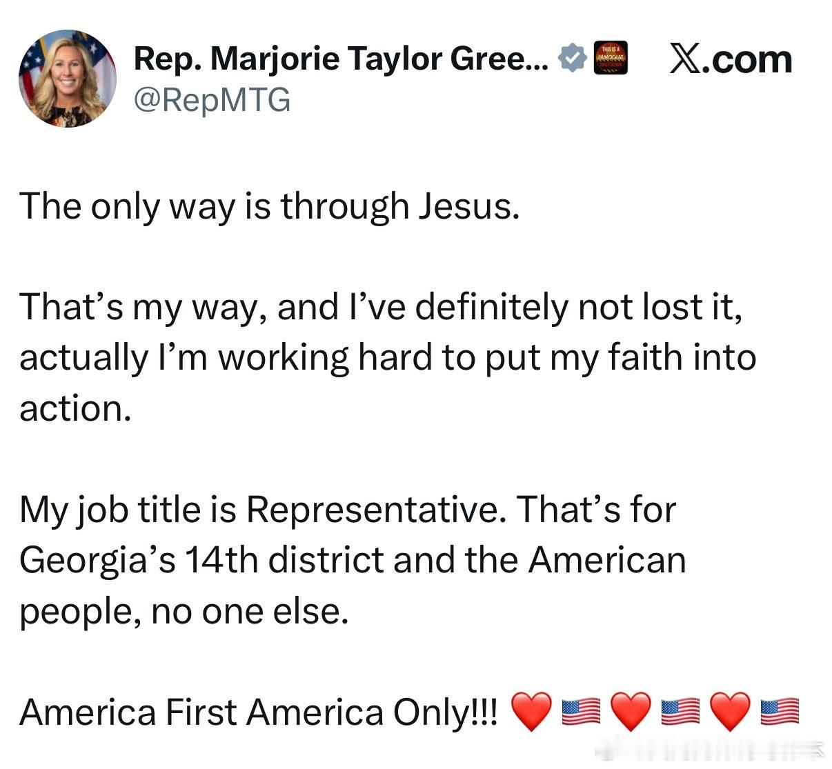 【黄金时代】面对川普说，马娇蕊迎合激进左翼，马娇蕊隐性与川普切割，说她不代表任何