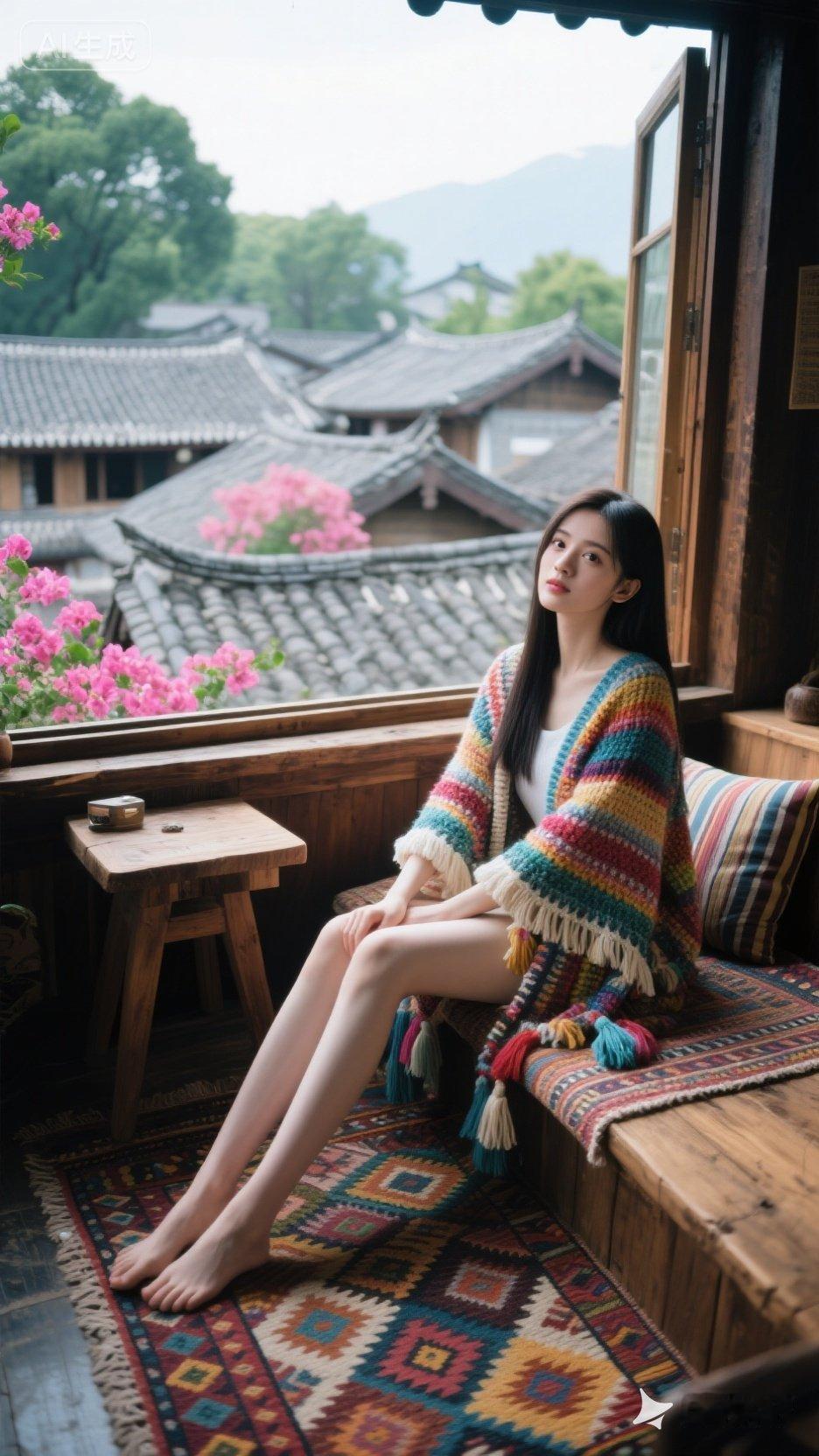 窗明几净，岁月静好，静坐一隅，享受生活的美好。