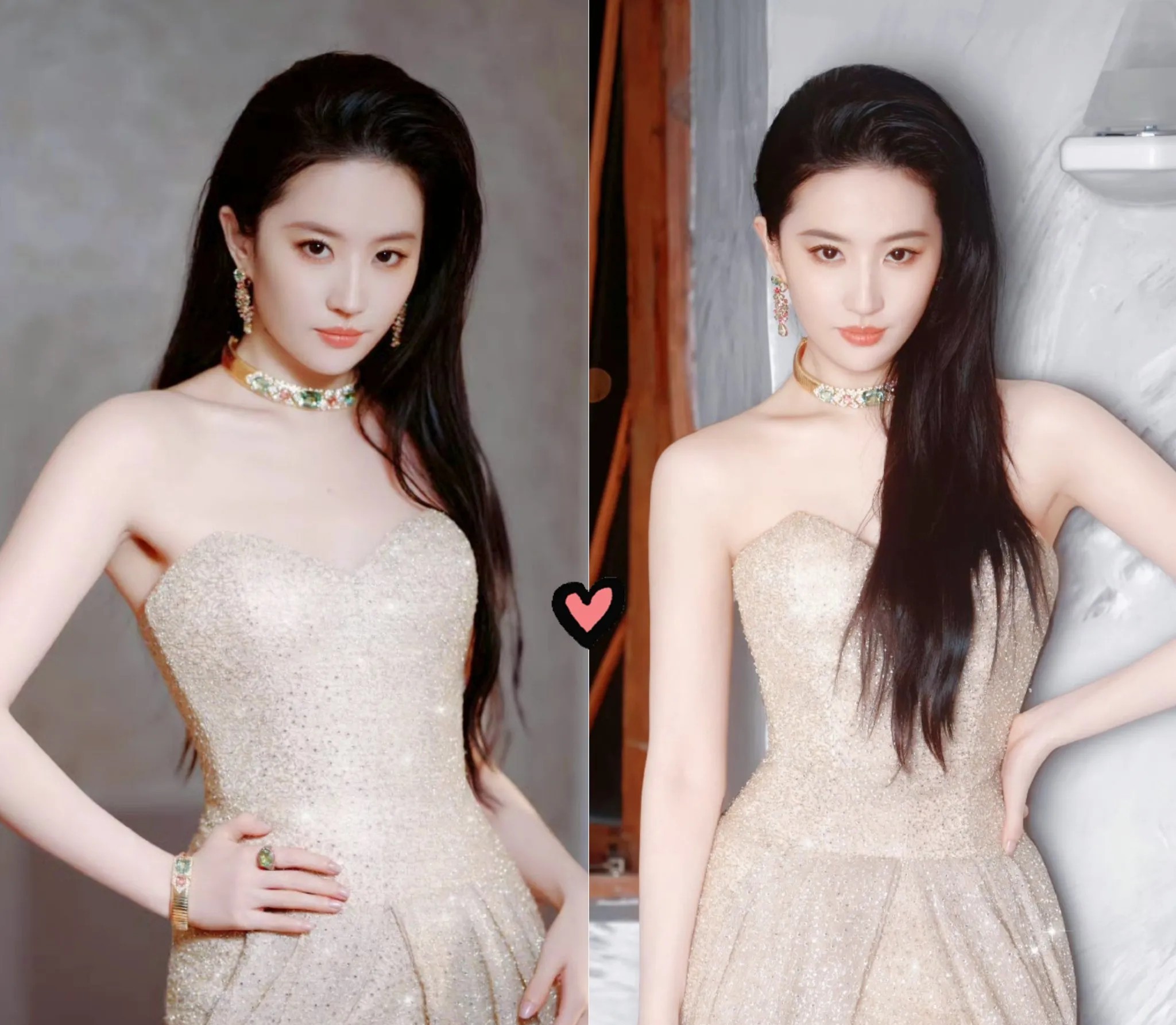 今晚白玉兰奖其他女明星估计脸的气绿了不是因为自己没有获奖也不是自己的妆造不好