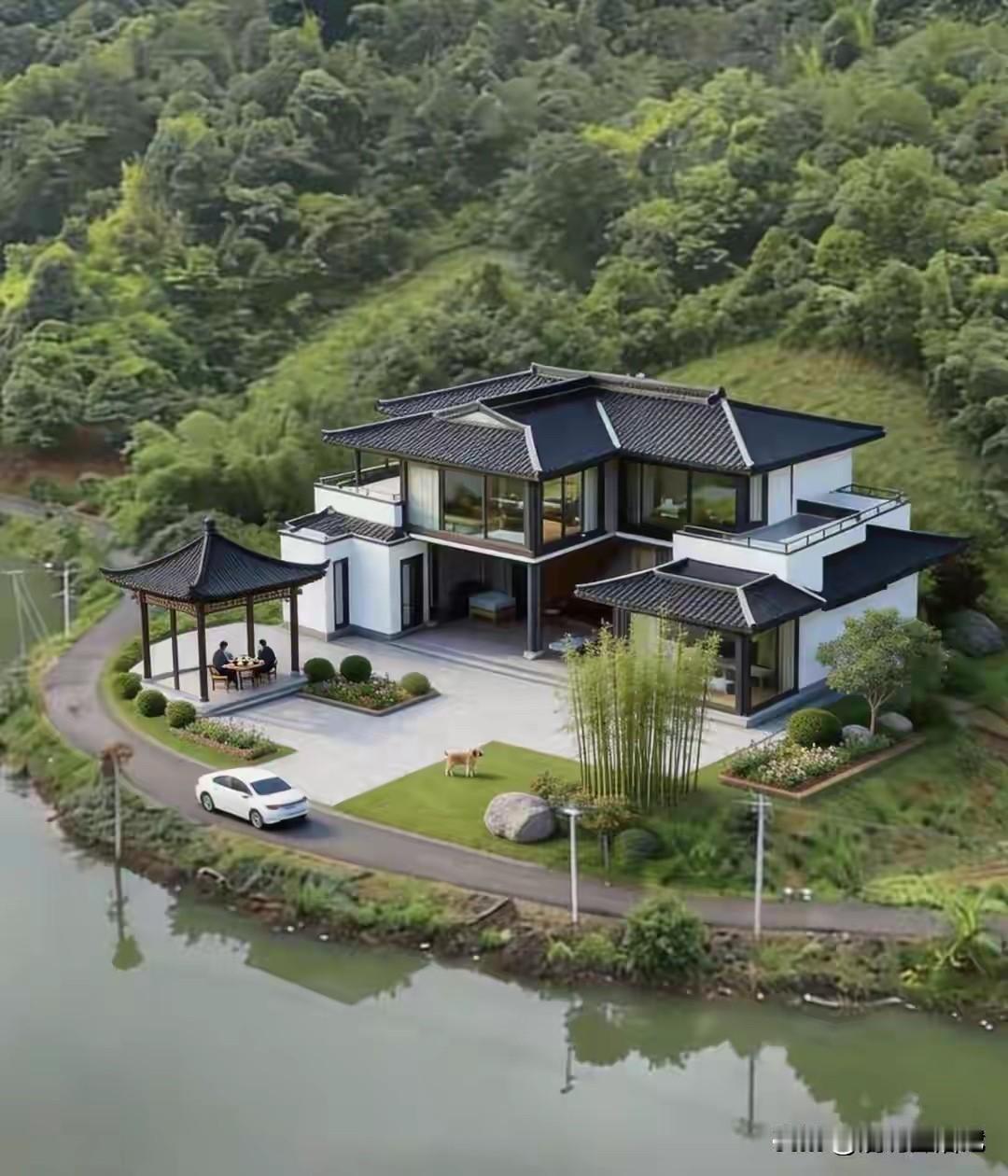 风水宝地啊，喜欢。