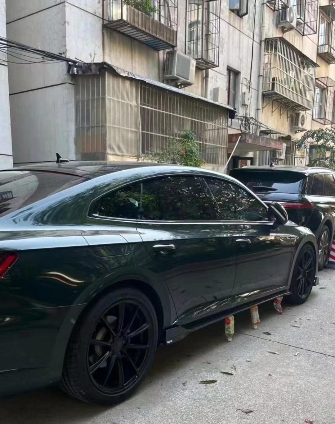 这种停车方式？？？捡水瓶子的大爷大妈如何应对？？？海阔试车超话​​​