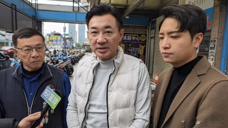 江启臣：国民党中央仍没有确定“2月6日协调”江启臣今天（31日）上午到市场发