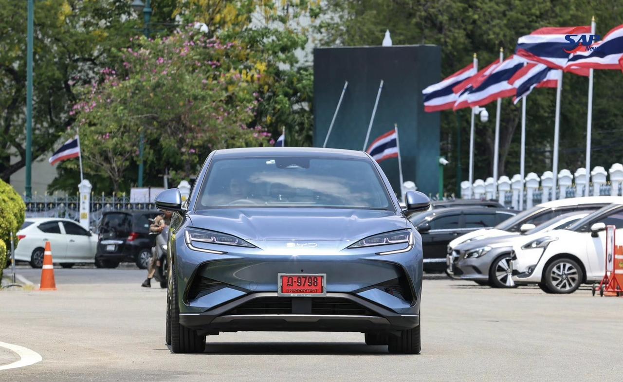 海狮07EV是比亚迪主打海外的主要车型之一，三月份出口了5568辆，今年1-3月