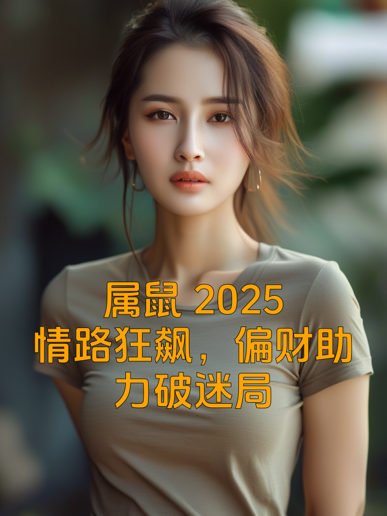 属鼠2025：情路狂飙，偏财助力破迷局