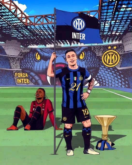 最近20年米兰城属于蓝黑色。因为2006年以来，国米拿到8个意甲冠军，米兰只