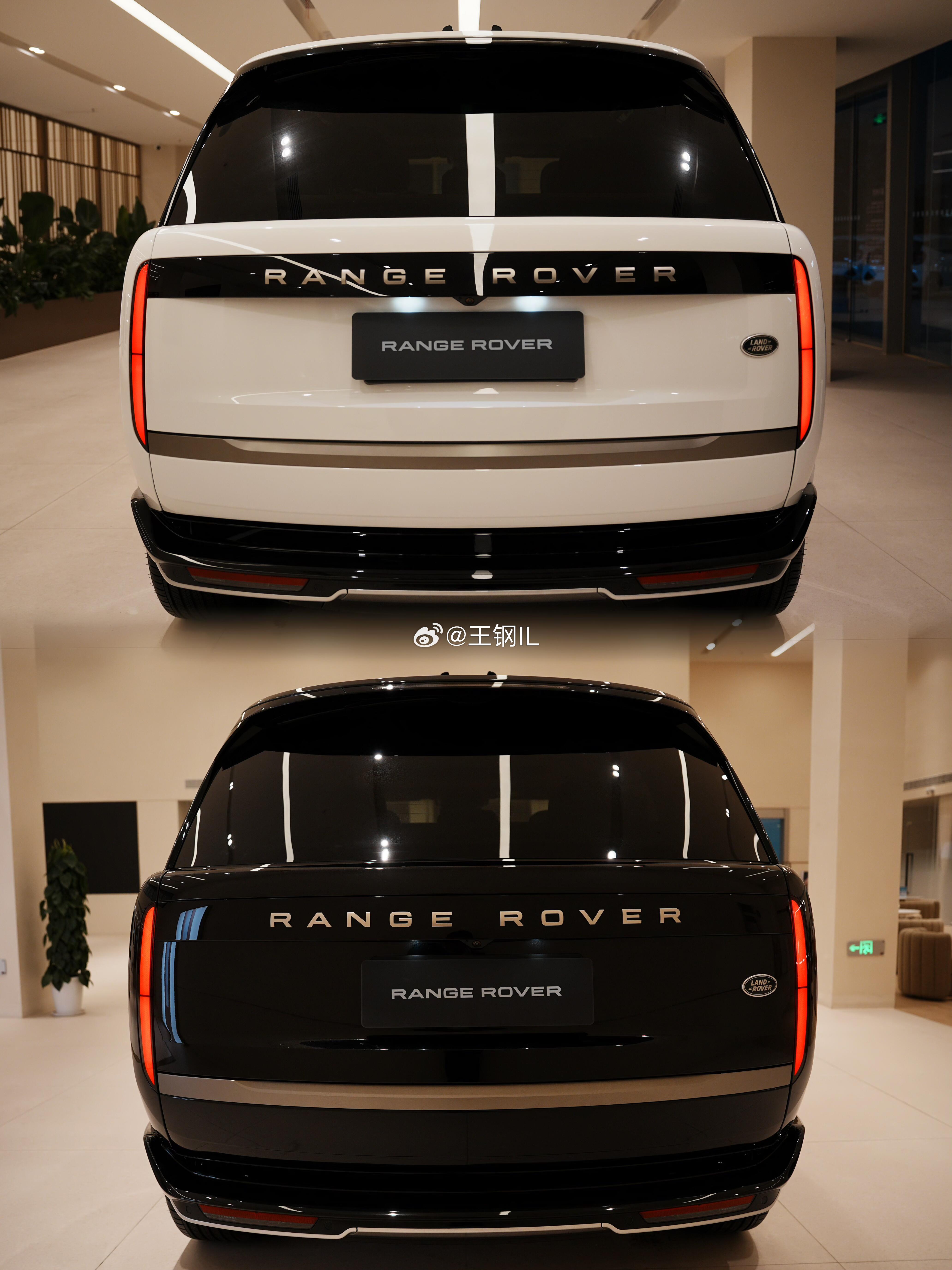 白揽胜VS黑揽胜所以你们揽胜会选什么颜色呢？路虎揽胜