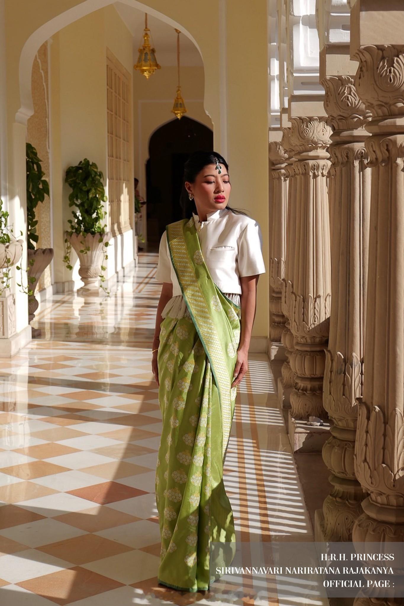 王室王室泰国王室镇宅镇宅最后一天在阿三，没看出来她这访问有啥效果，感觉就是换衣