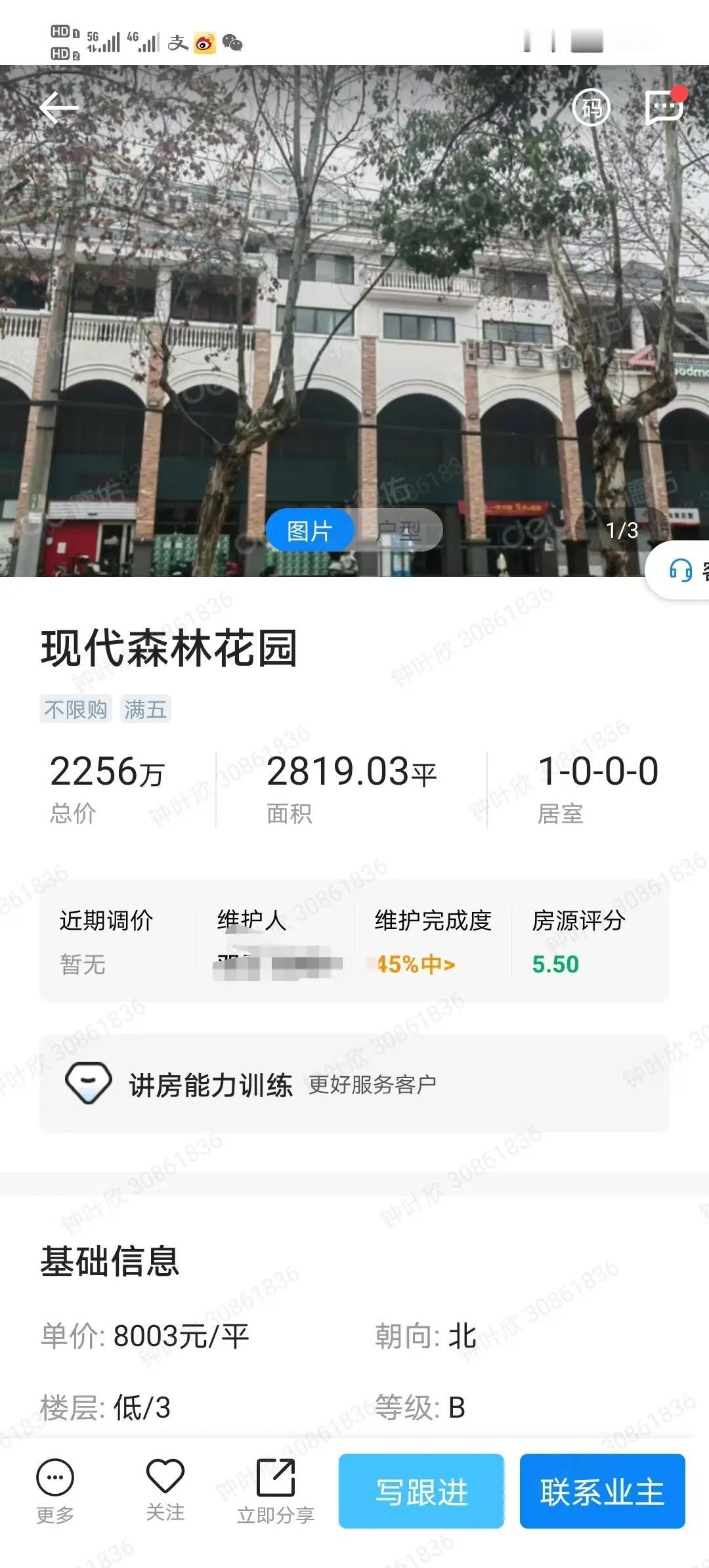 武汉市马鞍山森林公园对面的中百仓储，今年一月份闭店了，现在看到这个地方的房产挂在