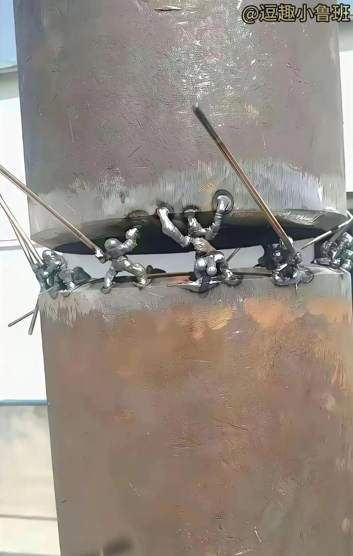 家人们来评评理！这样的焊工一天该开多少工资？