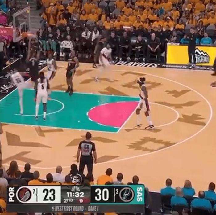 开拓者首发中锋克林根打的也太差了吧？还不如让杨瀚森上！作为开拓者当家中锋的克