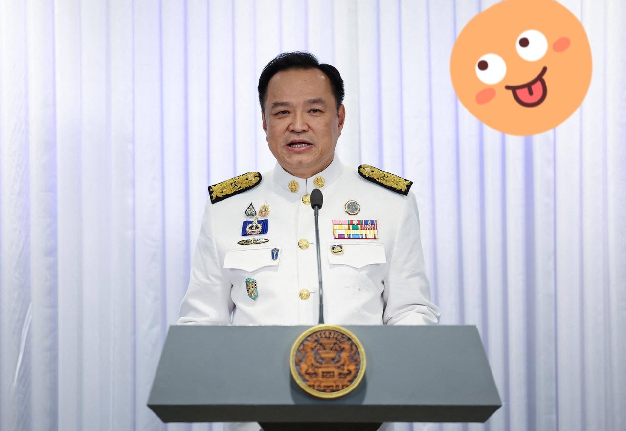 重磅消息泰国总理阿努廷宣布他将与泰国外长西哈萨随同泰国国王王后一同访华，以荣