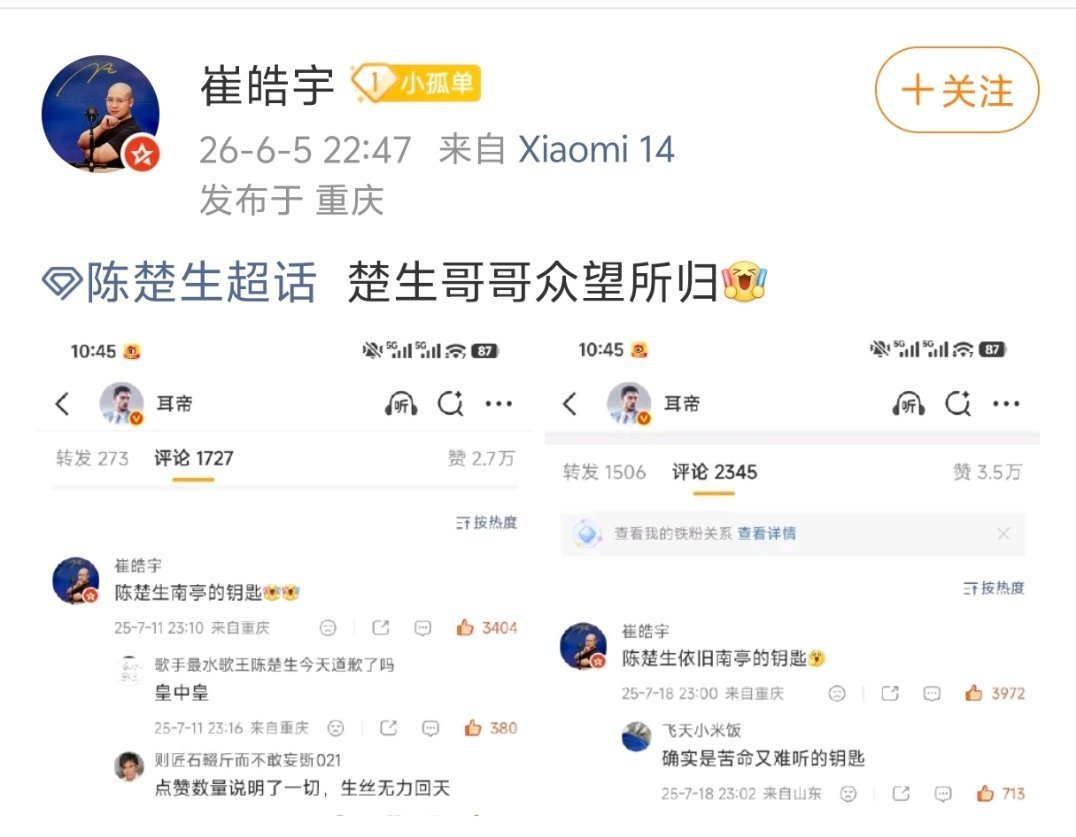 单依纯粉丝素质大赏