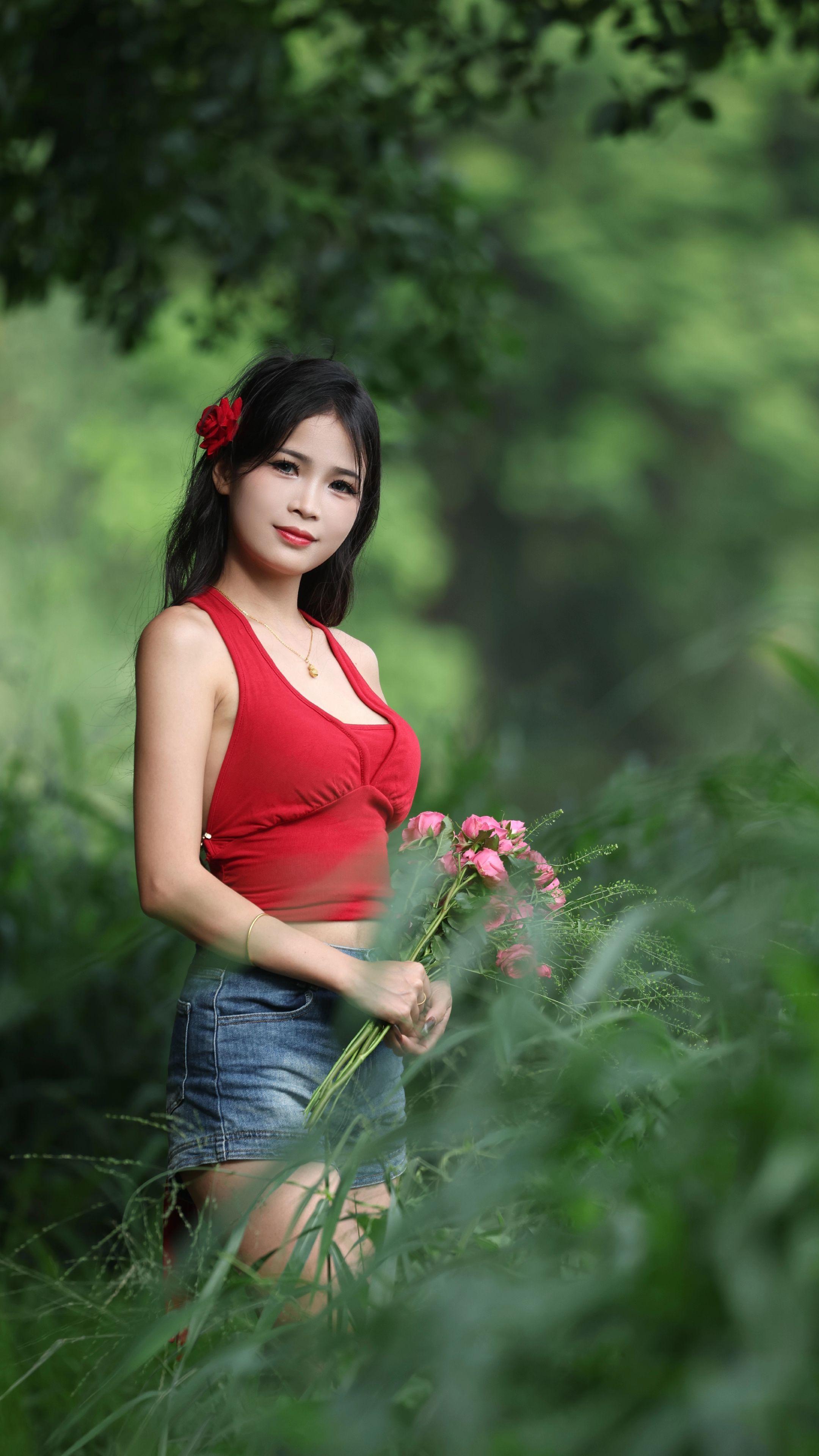 青青河边草 约拍摄影 美女写真