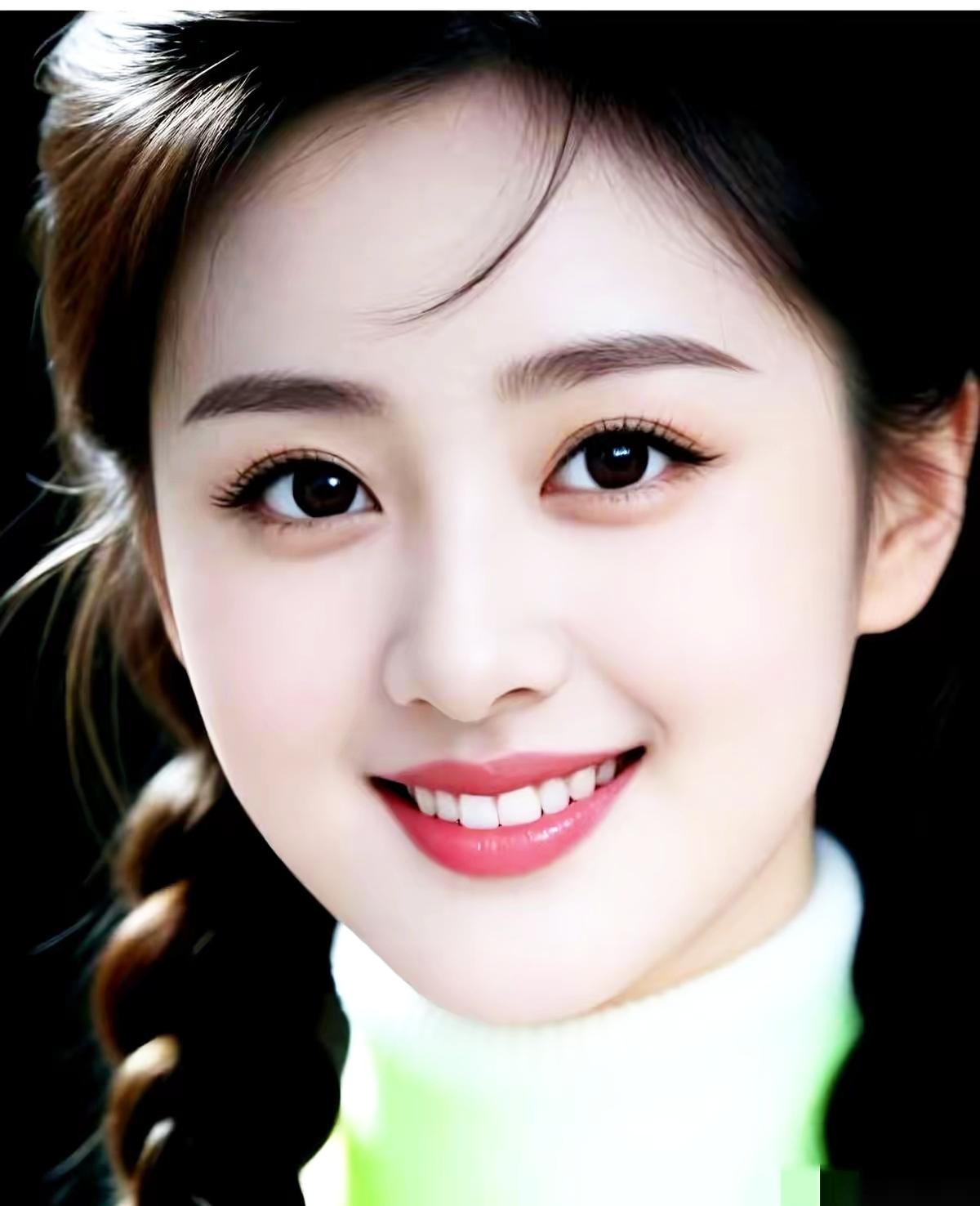 甜美笑容，元气满满，少女心爆棚！😊✨