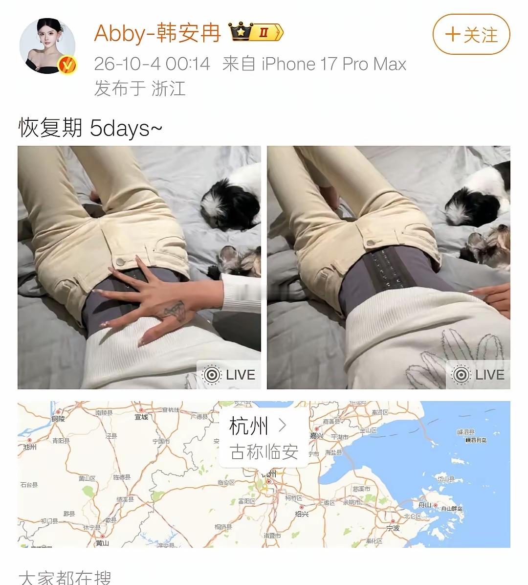 还记得韩安冉的那句名言吗？“活到老整到老”现在连腰也要整。​​​