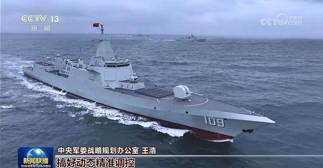 两艘055下饺子！总数已突破10艘，我国盾舰已达到50艘中国海军这几年水面舰