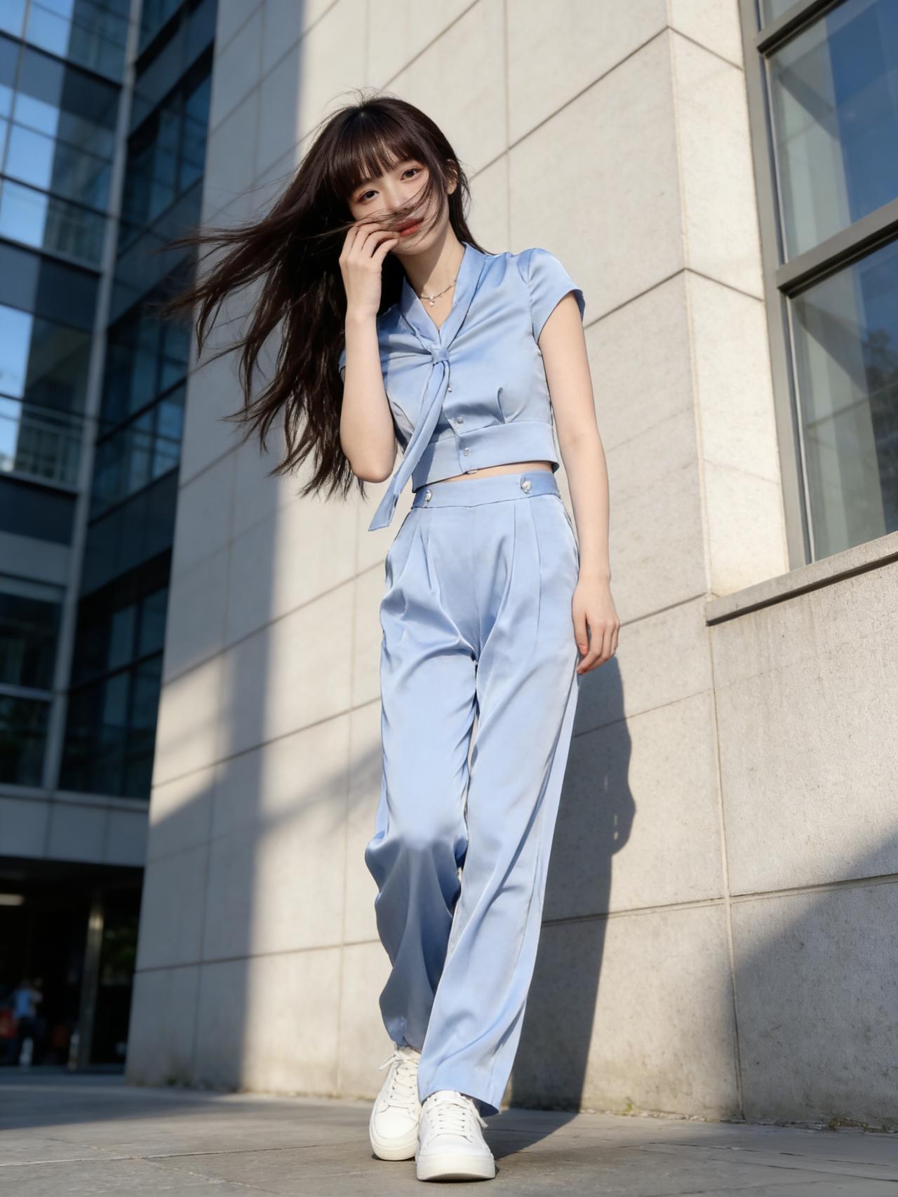 想要成为元气少女，轻松驾驭都市风穿搭，这几个搭配思路得码住。上短下长是永远的神