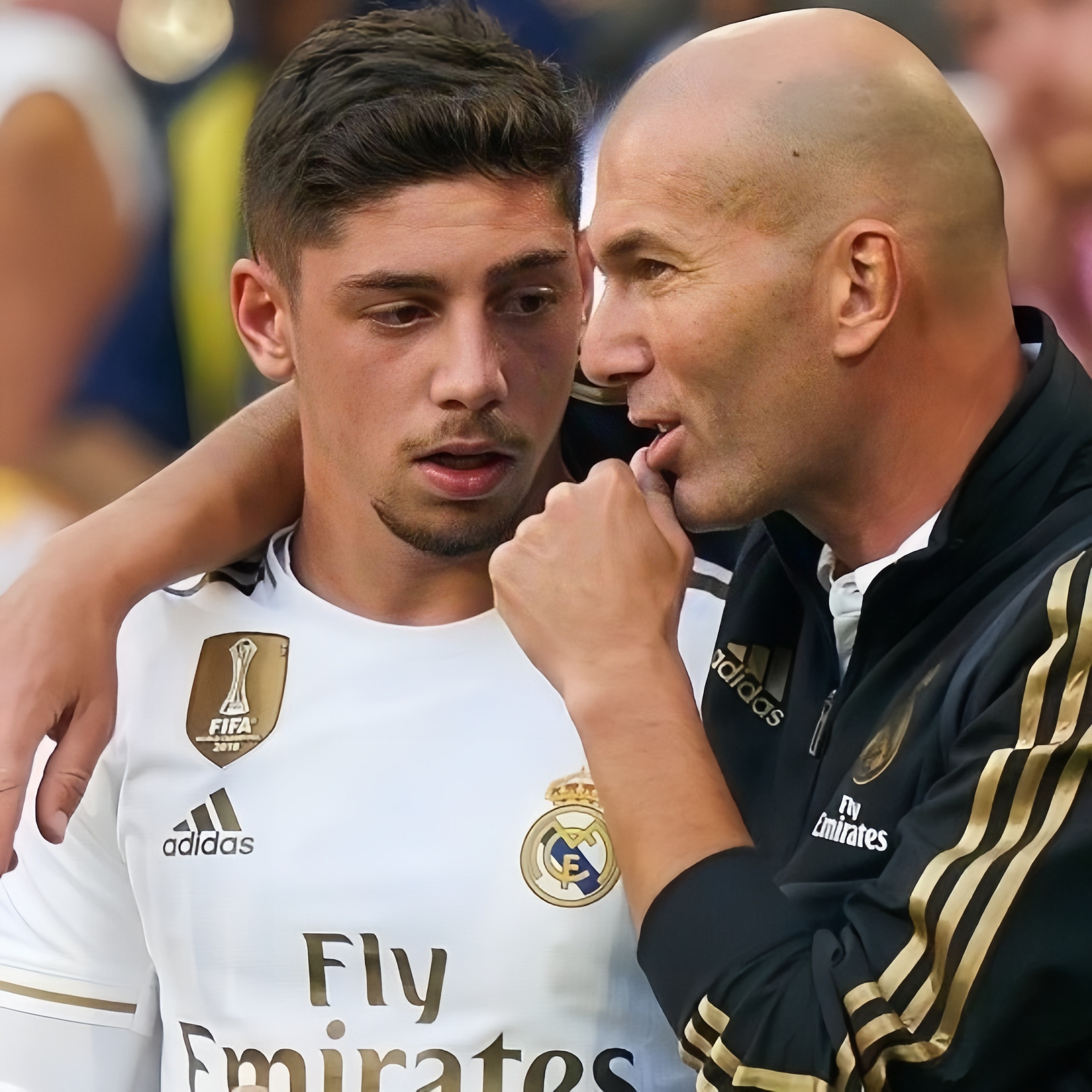 齐达内：“我真为巴尔韦德感到开心。”皇马3比0曼城巴尔韦德帽子戏法