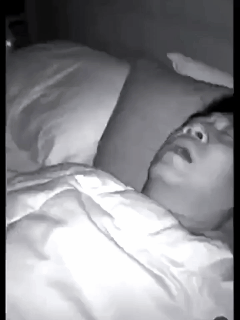 救命！这届猫咪的“孝心”真是又硬核又让人哭笑不得！男子在家睡大觉，嘴巴不