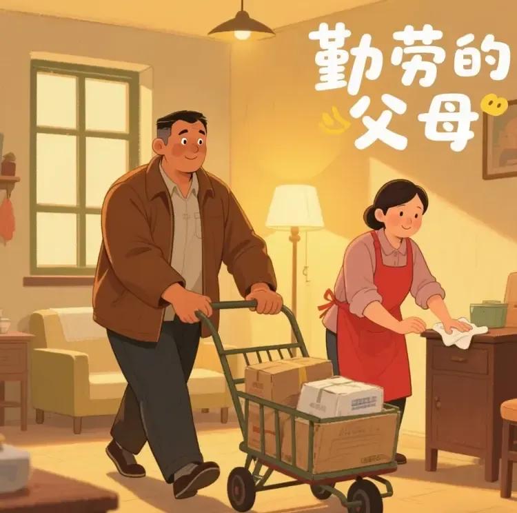 父母那一辈人是真勤劳啊每天一大早就起来做早餐吃完早餐收拾完就去上班上了一天