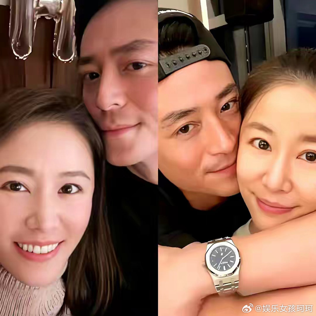 林心如霍建华结婚十周年落日铺满天边，暖光勾勒出两人相对而立的轮廓，安静对视，没有