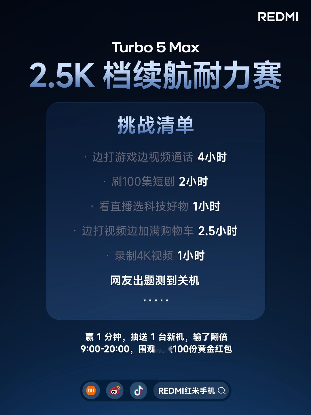 Turbo5Max五年电池保牛逼！REDMITurbo5Max推出五年电池