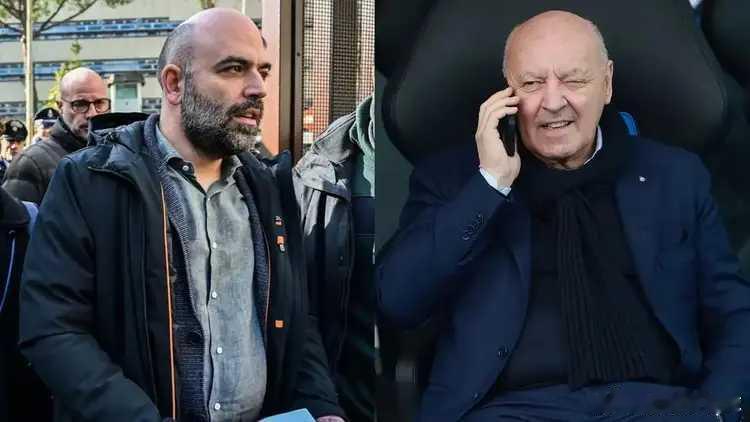 02月16日在国际米兰对阵尤文图斯的比赛结束后，作家罗伯托-萨维亚诺在个人社媒上