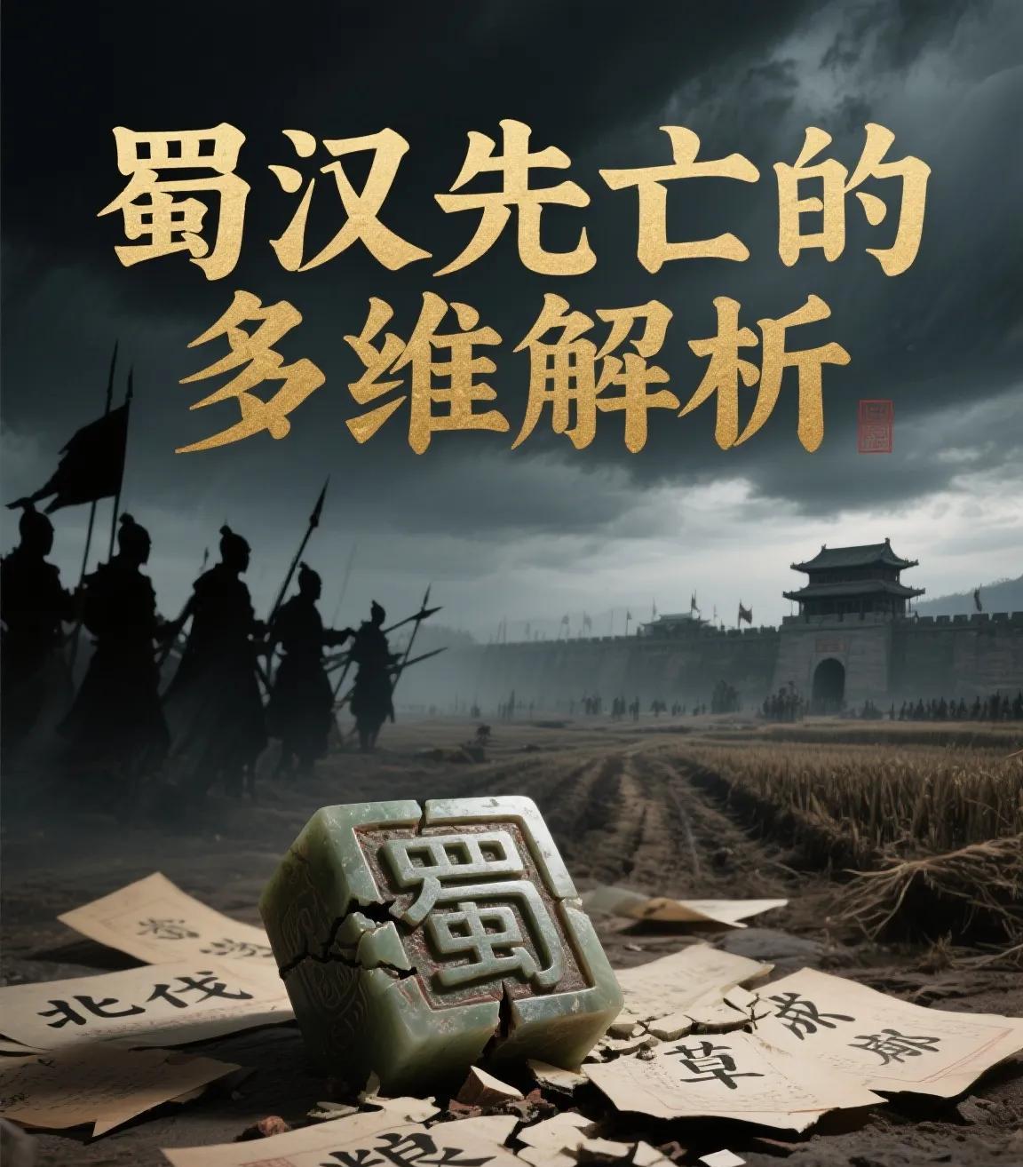 公元263年，当邓艾的疲敝之卒奇迹般出现在成都平原，蜀汉后主刘禅未做激烈抵抗便选
