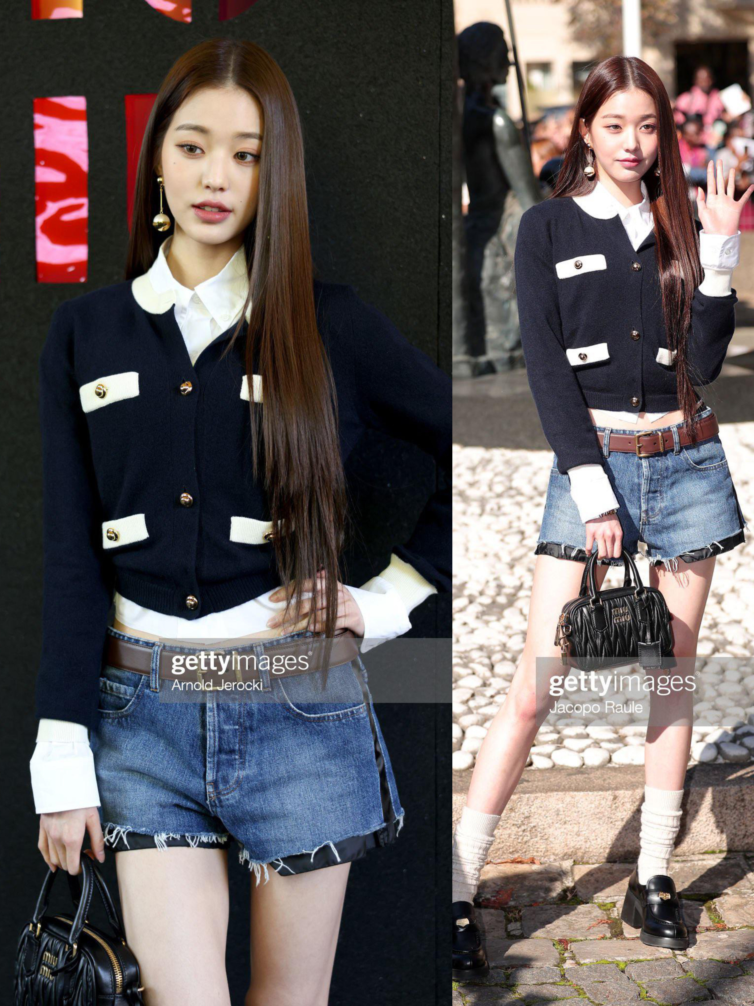 从MiuMiu到Dior，G社镜头里初登场时的张元英从初登场亮相MiuMiu