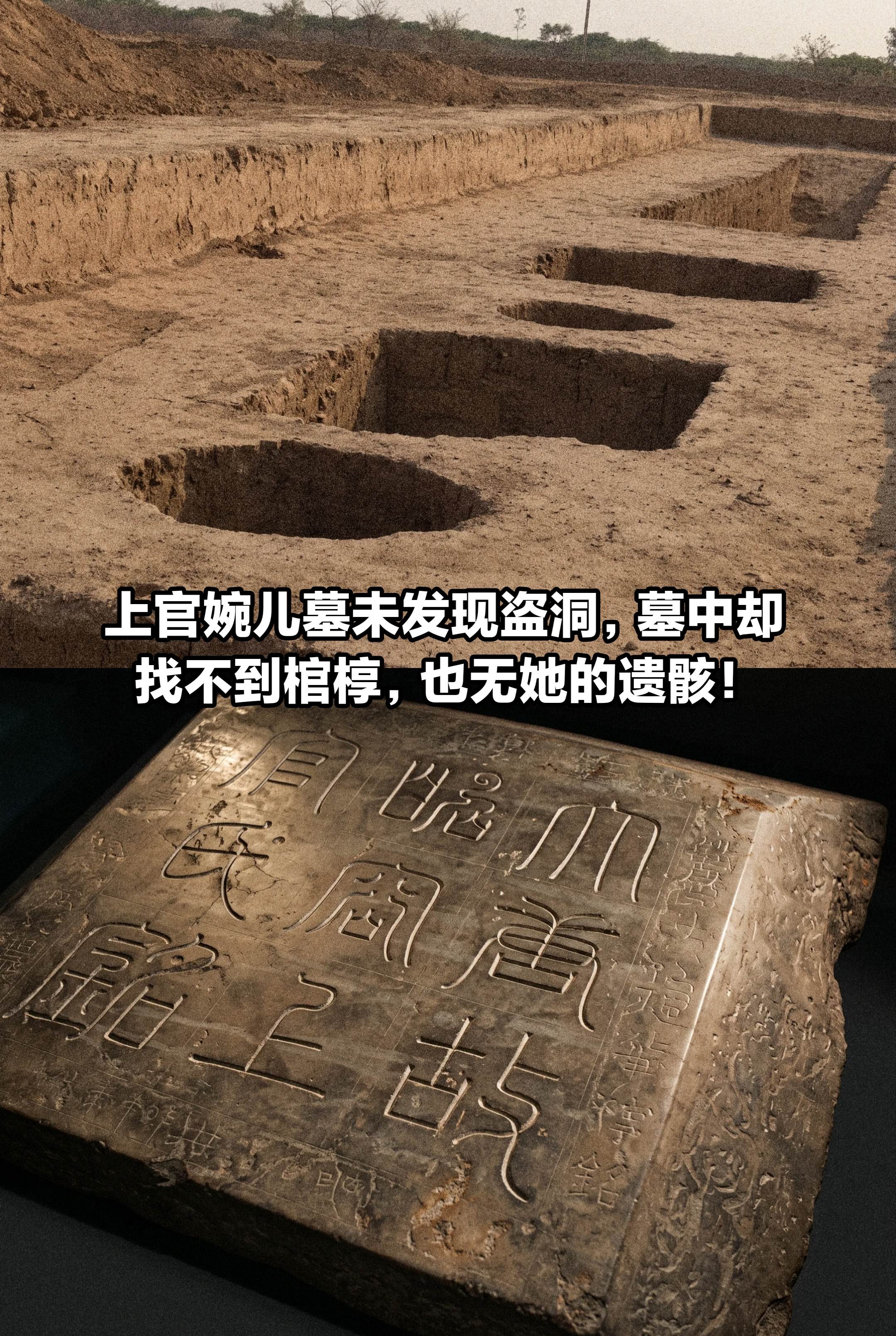 上官婉儿墓没有盗洞，为何棺椁遗骸尽数不见。