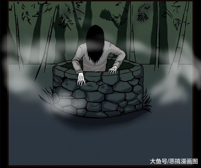 恶搞漫画: 山村贞子有一张可爱的娃娃脸