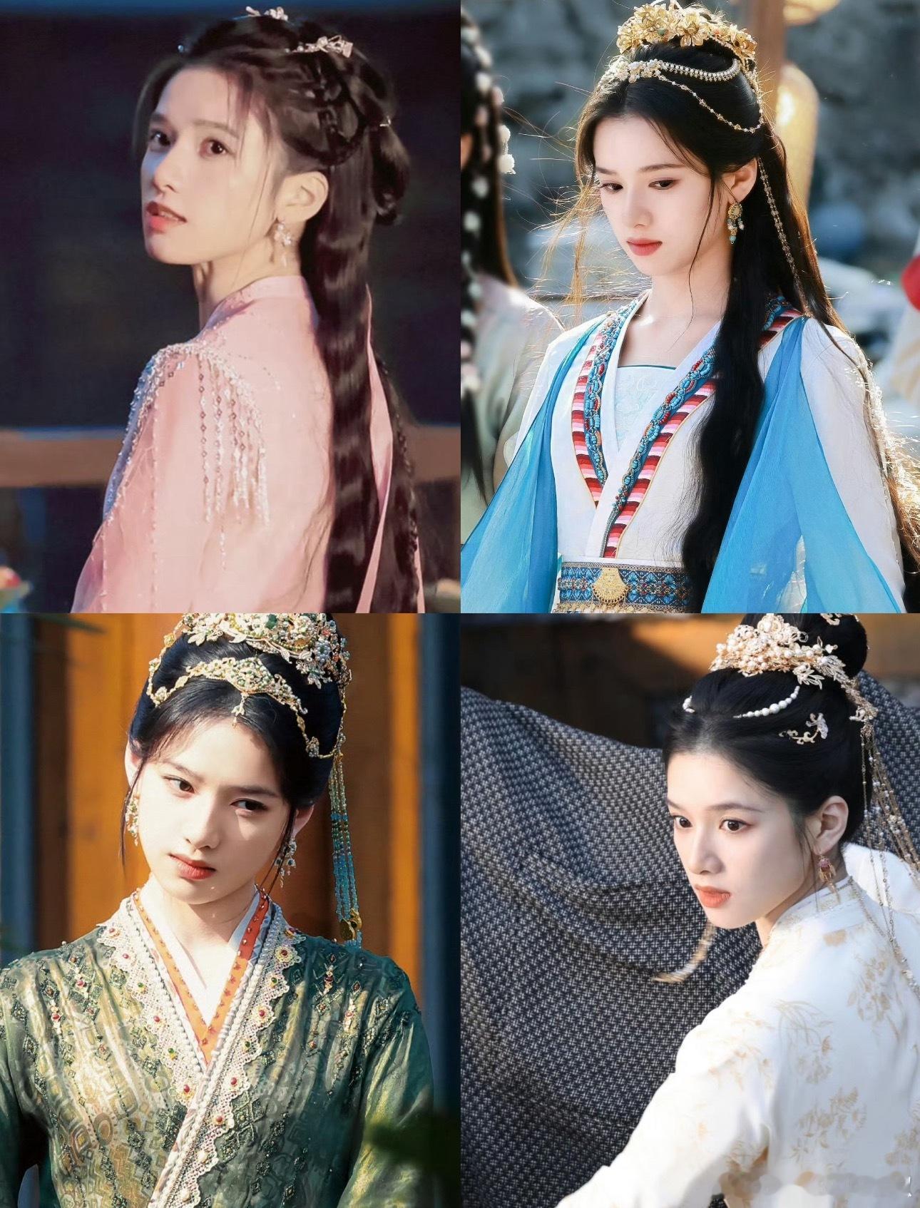 🍉《月都花落》主演暂定张婧仪，定女选男😳公主古装也看顺眼了​​​