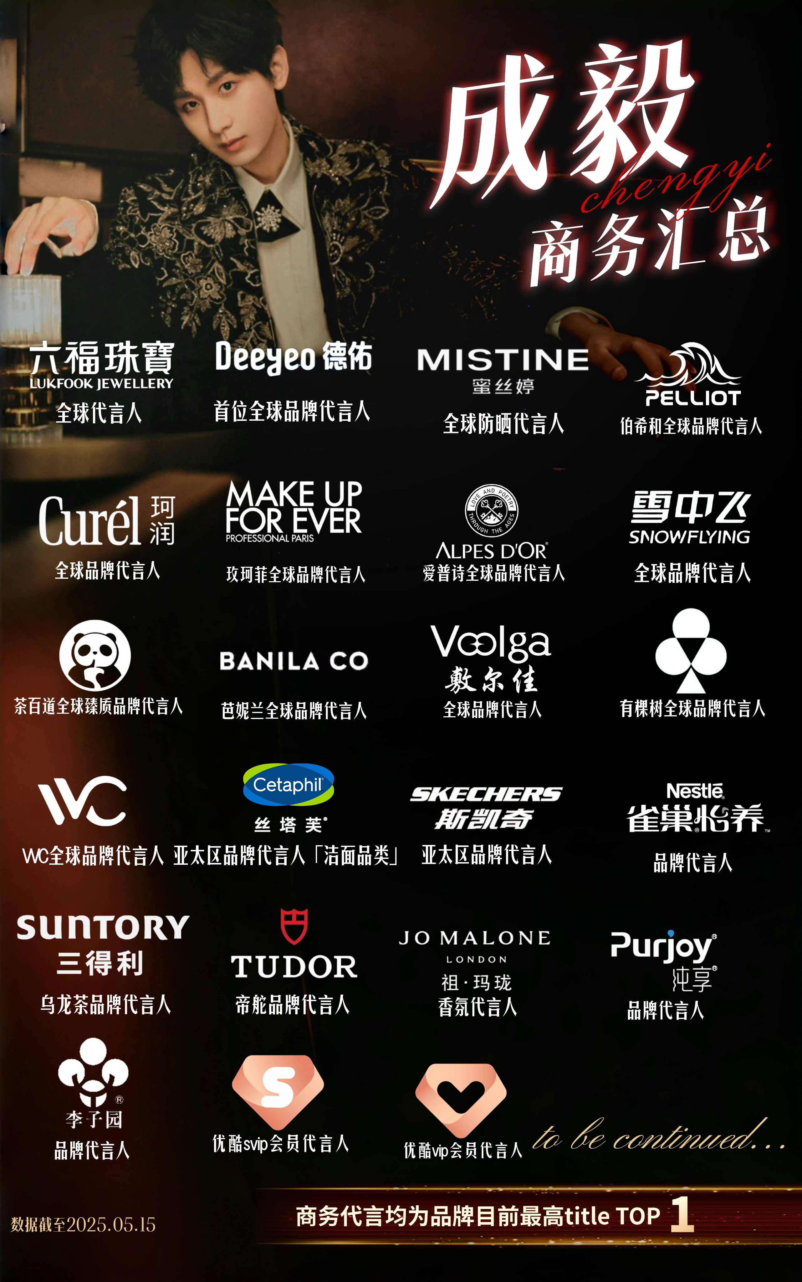 成毅最新商务图，超绝商业价值[墨镜]​​​