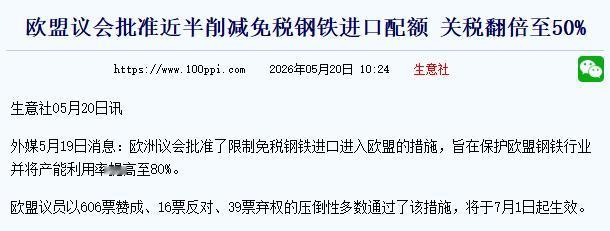 普京专机刚在北京落地，欧洲27国就集体对中国下狠手！北京时间5月19日晚，俄