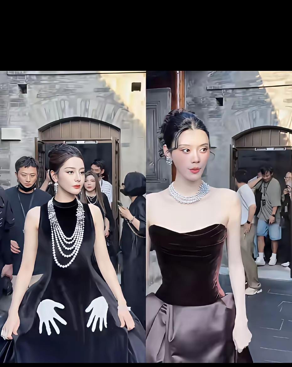 说身材碾压我勉强可信，毕竟是维密天使，但是说到颜值，根本就不是一个档次，奚梦瑶