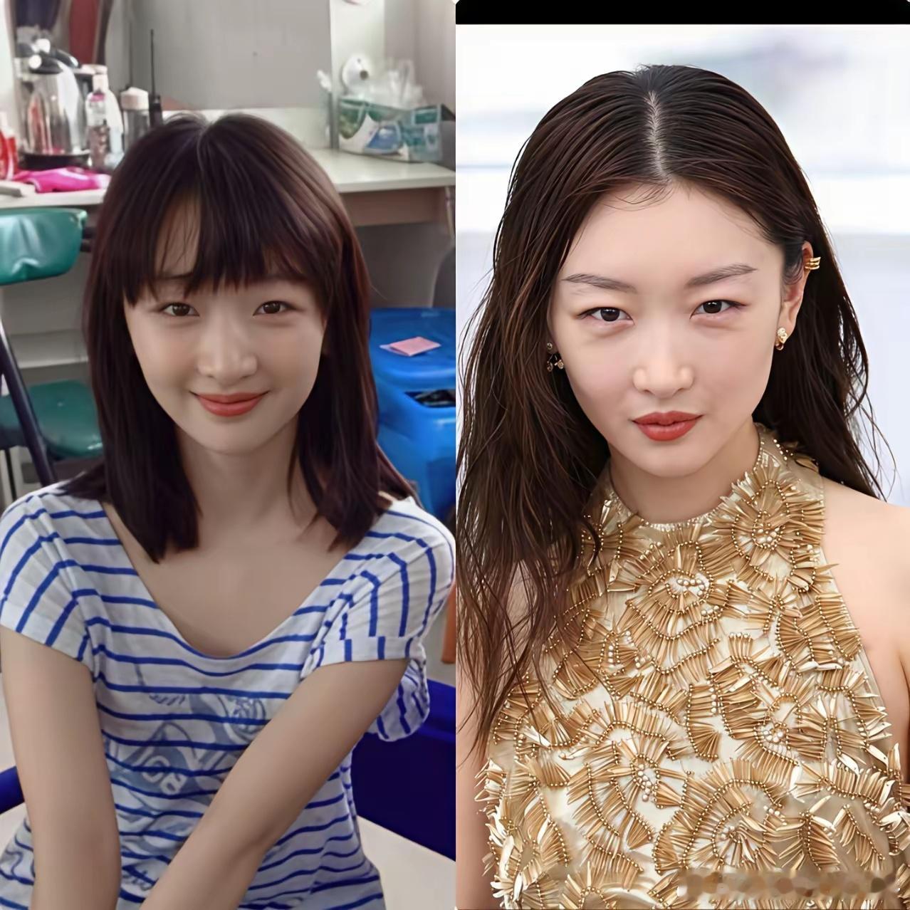 看了早期周冬雨的照片质疑刘昊然理解刘昊然因为早期的周冬雨真的很好看，很清纯可爱，