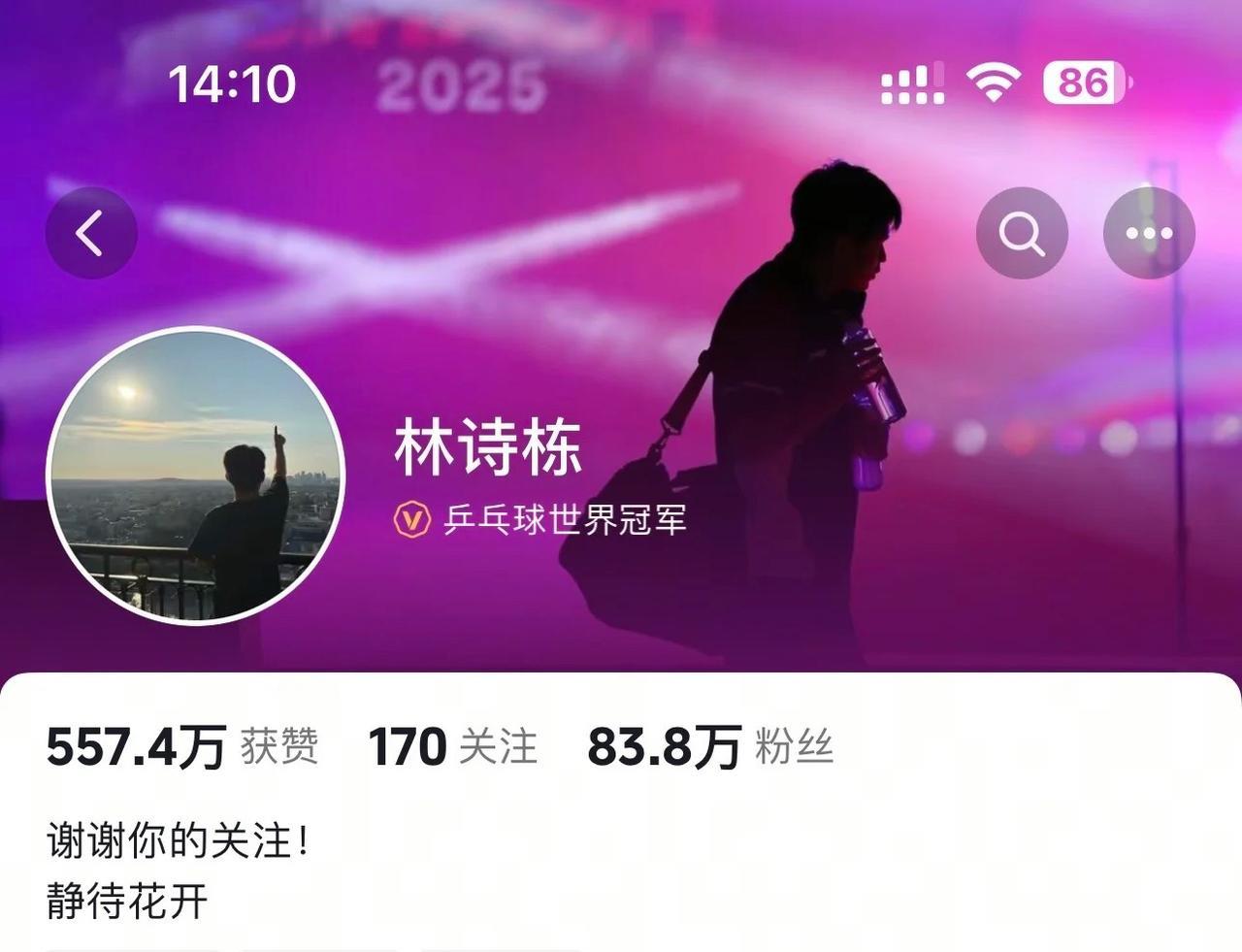这是林诗栋输给张本智和后和队医一起离场的画面！我都不忍心多看，能把当时这种