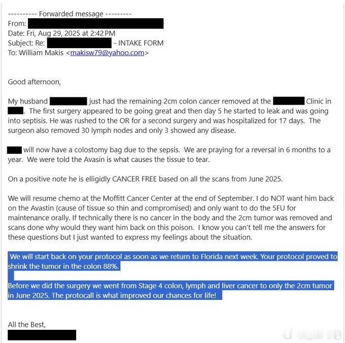 🔥🔥肿瘤专家威廉·马基斯医生分享伊维菌素+甲苯达唑（Mebendazol