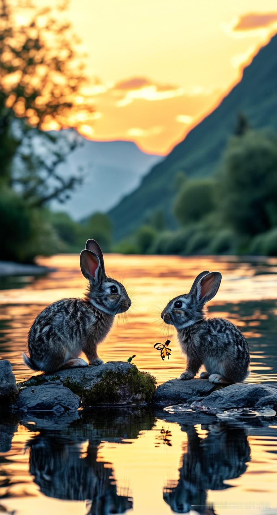 上联：凝眸远望千山景下联：细听清风万籁声